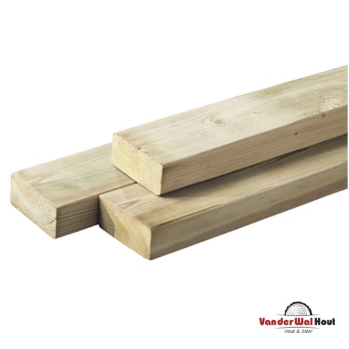 45x70x2400mm geïmpregneerde vuren regel