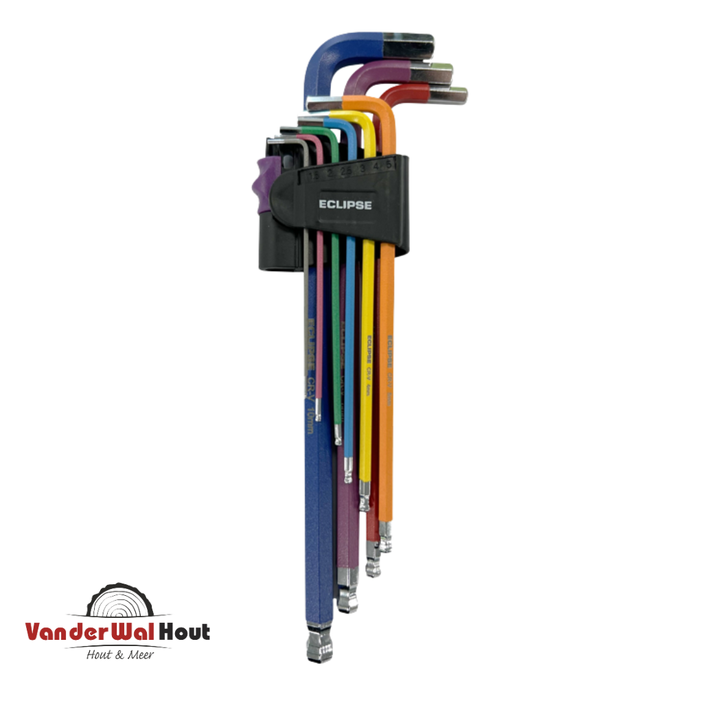 Eclipse inbussleutelset 9delig 1.5 – 10mm