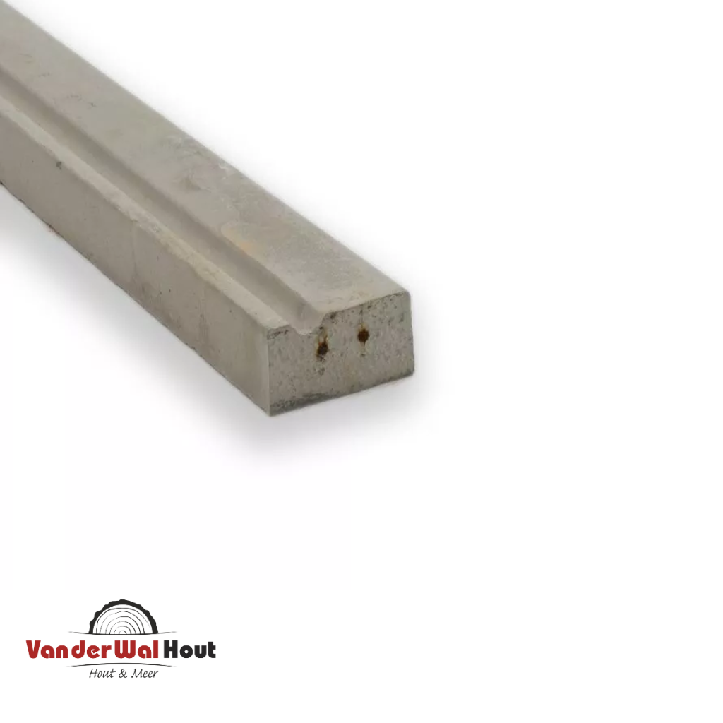 Betonlatei voorgespannen met waterhol 60x100x1000mm